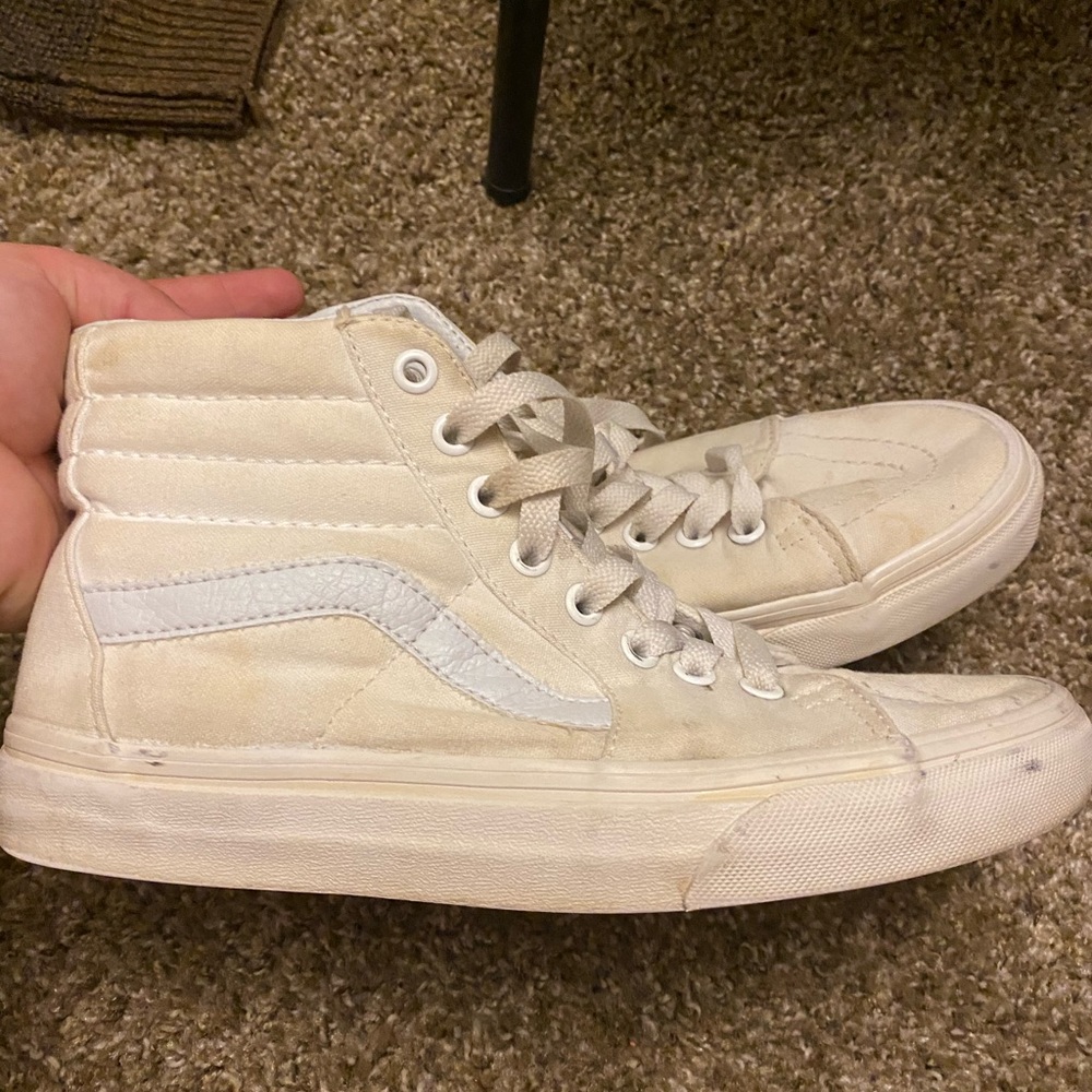 Women’s Vans White High Tops